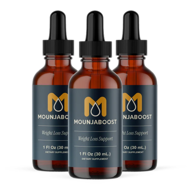 MounjaBoost Weight Management Health — 3 Bottle / 90 Day Pack